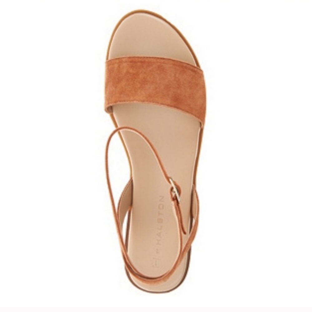 Halston Suede Sandals - Picture 2 of 4